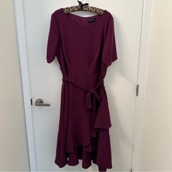 Lane Bryant Ruffle Hem Fit and Flare Dress - Picture 2 of 6